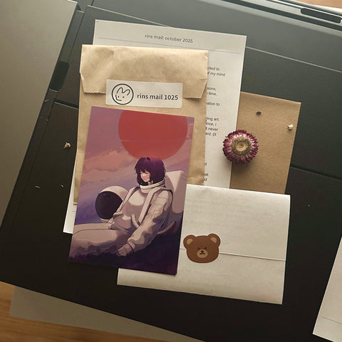 rins mail: monthly print club