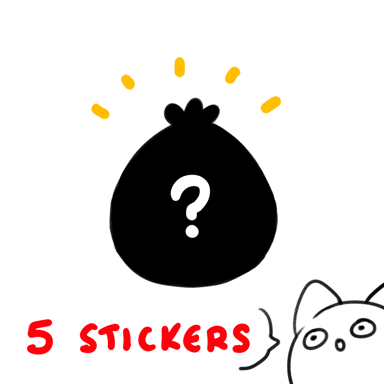 STICKER MYSTERY PACK
